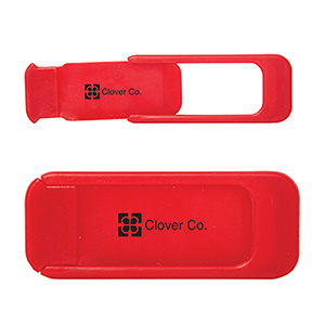 CU9408-C-WEBCAM PRIVACY COVER-Red (Clearance Minimum 450 Units)